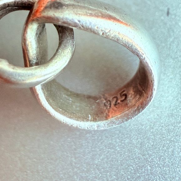 Gomati Shiva Eye Chakra Natural Shell Sterling Silver 925 Pendant Charm 1.2" - Picture 5 of 8